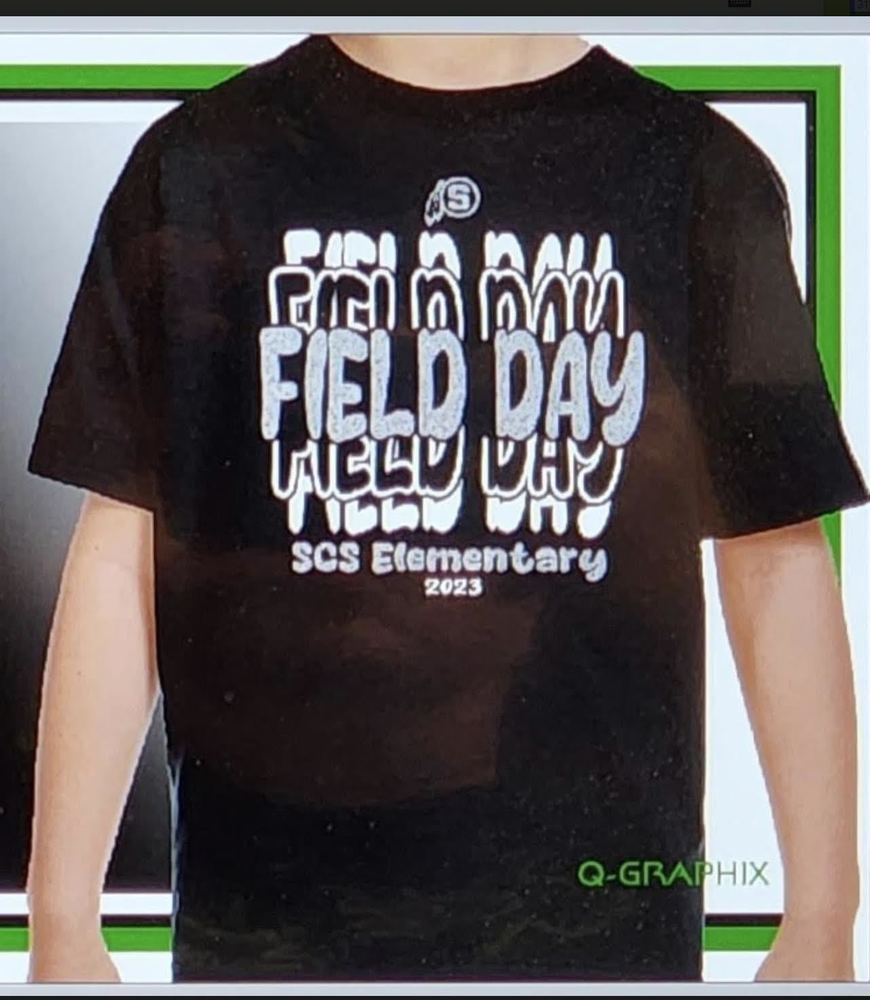 SES Field Day Shirts, order forms were sent home with students Friday Mar.24th 2023 Schuyler