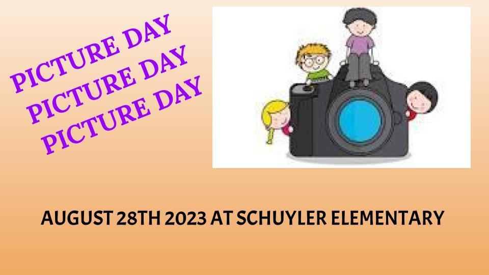 PICTURE DAY Schuyler Elementary School