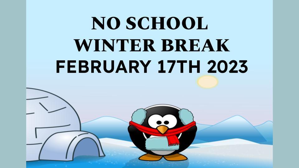 Winter Break Schuyler Elementary School