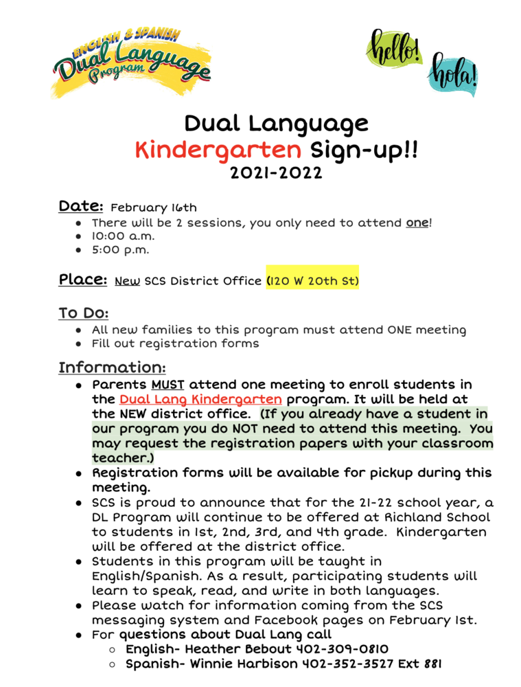 Dual Language