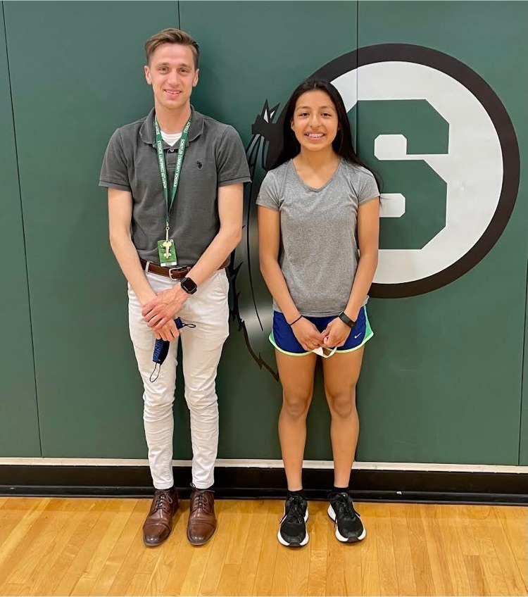 Miriam and Coach Cassidy