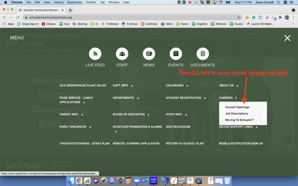 application website screenshot #2
